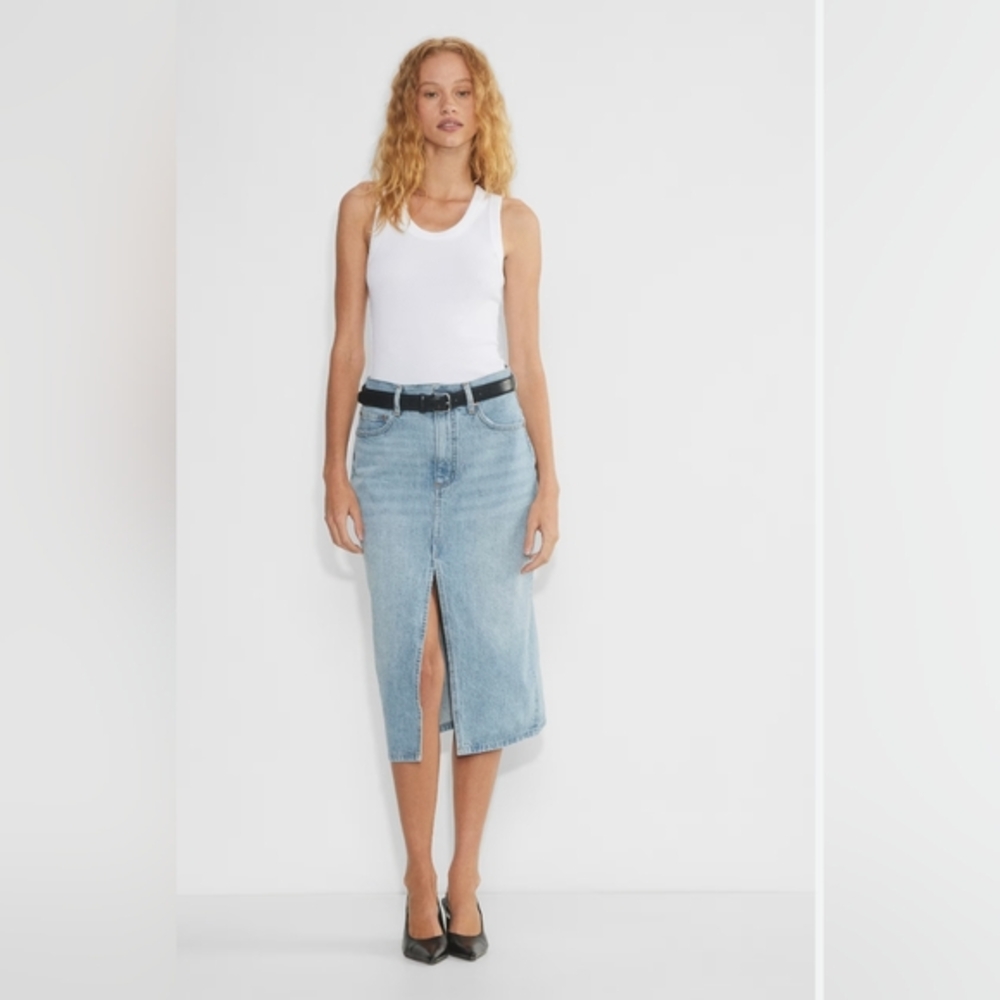 Denim Forum Skirt